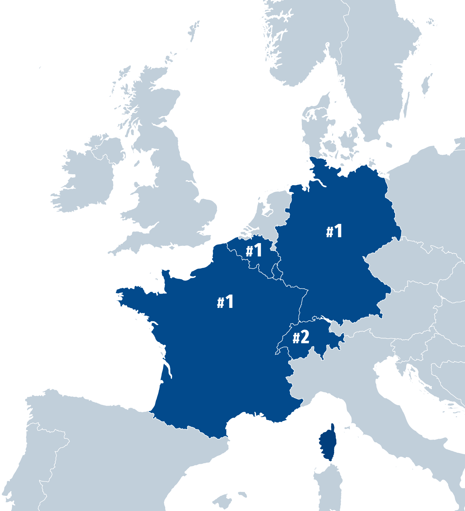 Map of Emeria in Europe